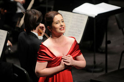Ofèlia Sala inaugurarà el primer festival de lied LIFE Victoria el dilluns 9 de desembre. En aquesta imatge, la soprano en la seva actuació a ‘L’Atlàntida’, recentment al Liceu. © Antoni Bofill