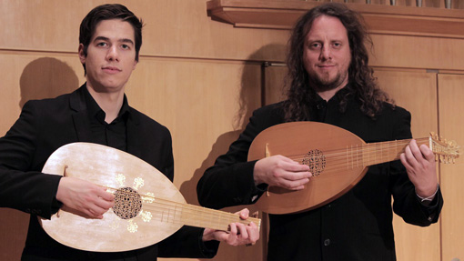 Els llaütistes Paul Kieffer i Ariel Abramovich actuaran el 31 de maig i oferiran un repertori de música italiana per a llaüt de la primera meitat del segle XVI