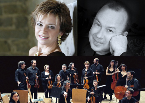 Imatge amb la mezzosoprano Mireia Pintó, el pianista Vladislav Bronevetski i l’Orquestra de Cambra Terrassa 48
